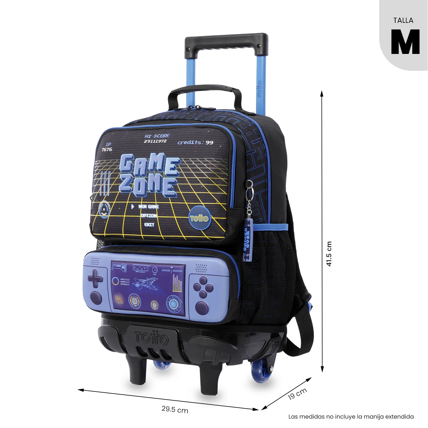 MOCHILA RUE BOMPER VORTEX M NEGRO