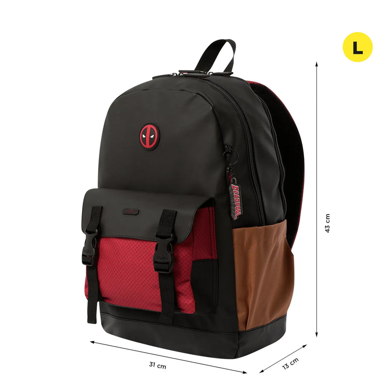 MOCHILA DEAD POOL L NR0