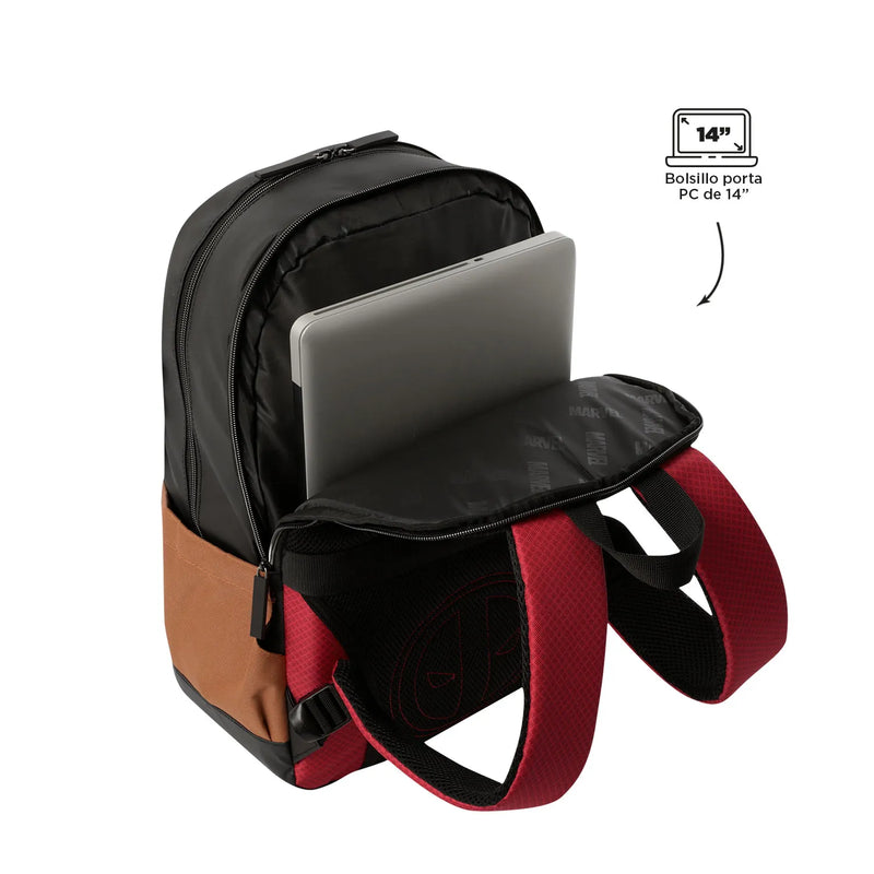 MOCHILA DEAD POOL L NR0