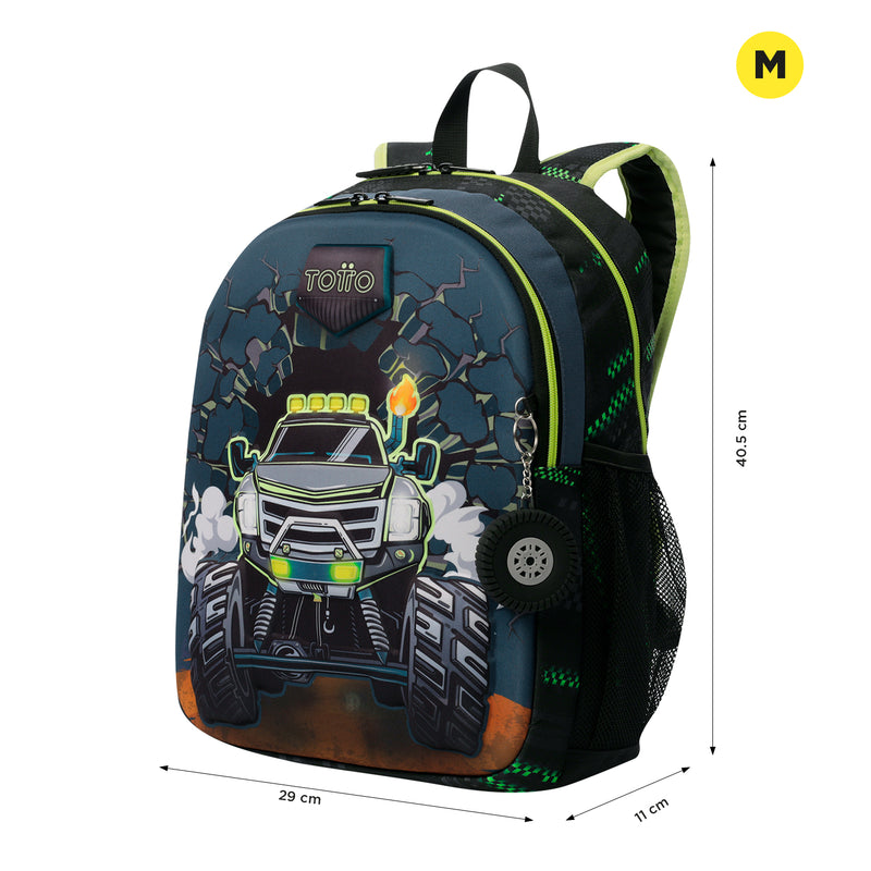 MOCHILA MONSTER RACE M 7CX