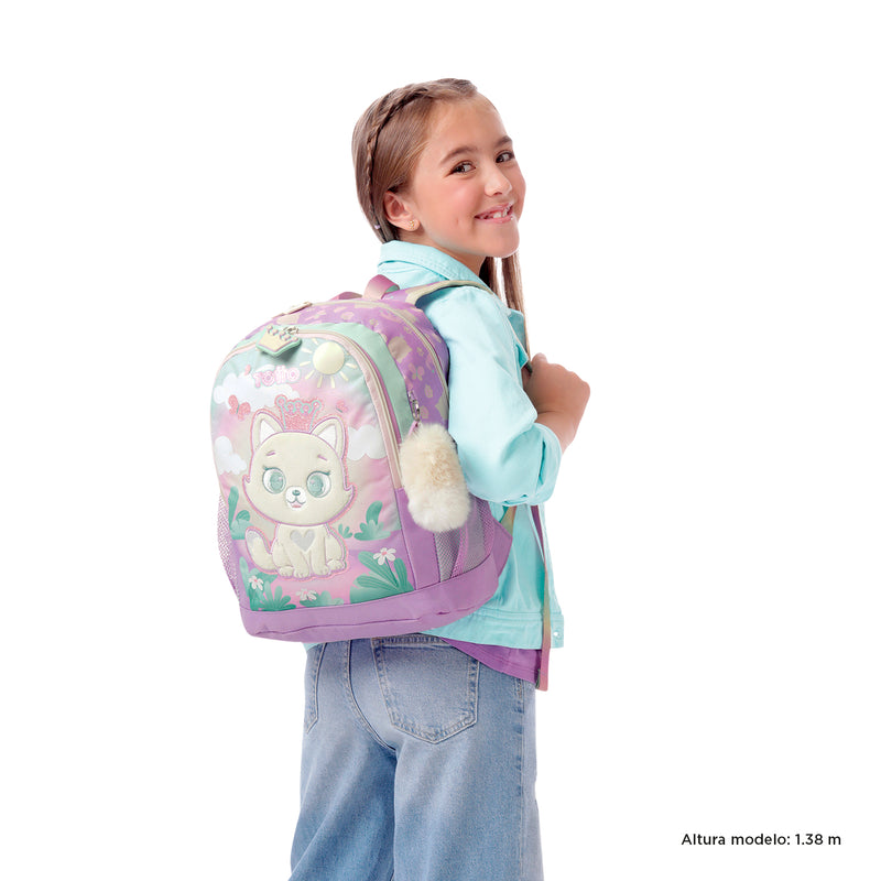 MOCHILA QUEEN CAT M 1K5
