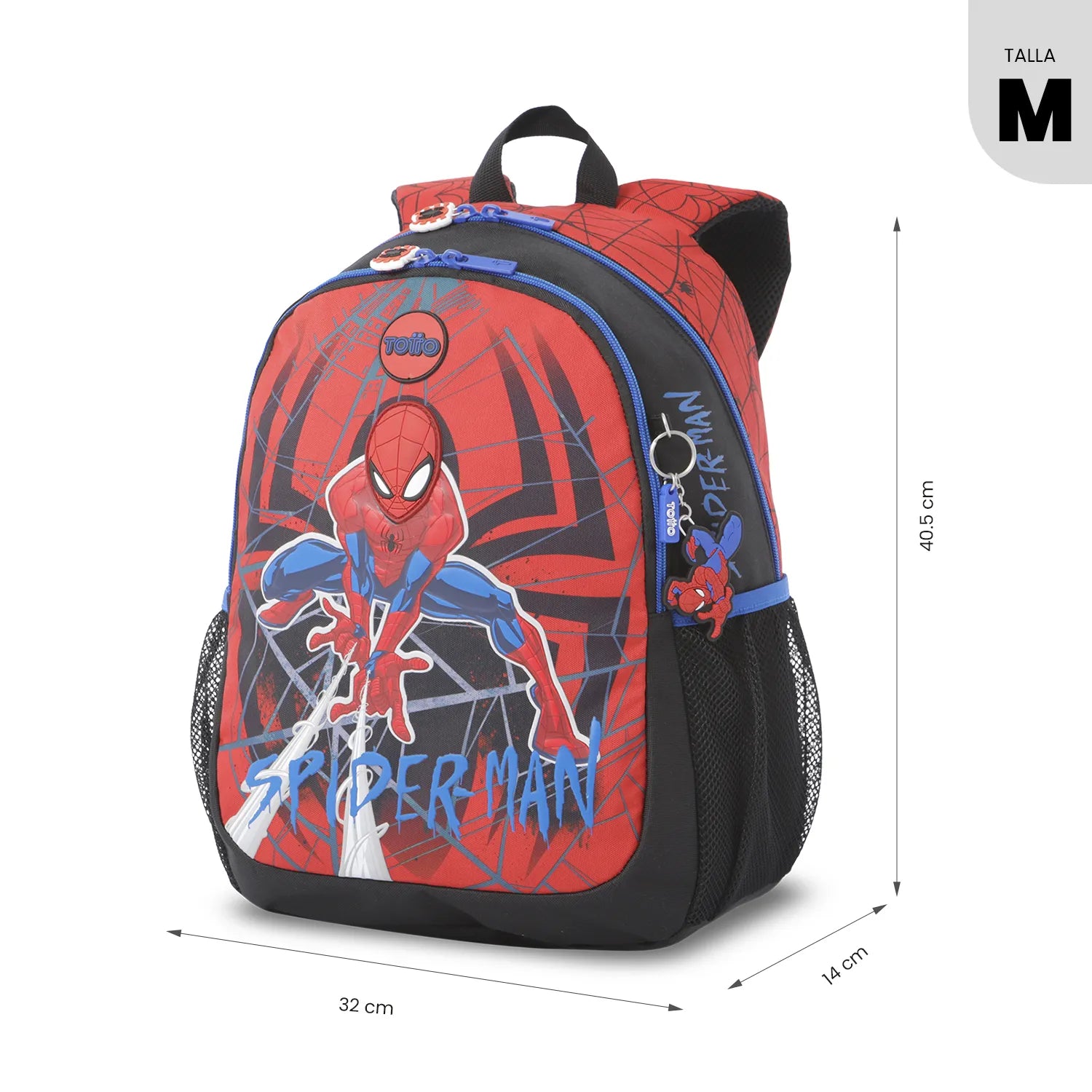 Mochila Spiderman Urban M Rojo